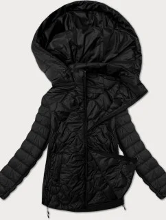 Čierna dámska prešívaná bunda J Style (16M9269-392)