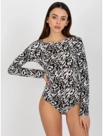 Dámske body LK BO 509199 1.42P biela a čierna - FPrice