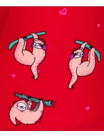 Pánské trenýrky ATLANTIC 2Pack - červená/tmavě modrá Pánské trenýrky ATLANTIC 2Pack - červená/tmavě modrá