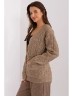 Sveter na zapínanie model 186752 AT