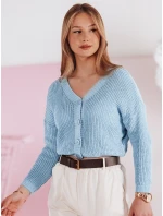 Dámske oversize rebrované nohavice SWEETDREAM modré FashionStreet MY2461 Dámske oversize rebrované nohavice SWEETDREAM modré FashionStreet MY2461