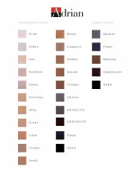 Dámske samodržiace pančuchy Adrian Bella Size ++ 15 den