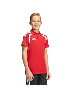 Detská polokošeľa Tiro 26 League Polo červená KF3408
