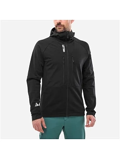 Pánska lyžiarska bunda MILLET M PIERRAENT HOODIE, čierna