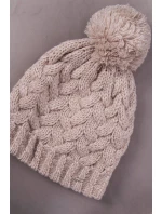 Fleecová čiapka Waleria K307 light beige