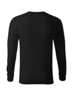 Resist LS unisex tričko čierna 01 (štítok značky)