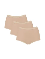 Dámske nohavičky Basic Maxi Beige 3 Pack - Sloggi