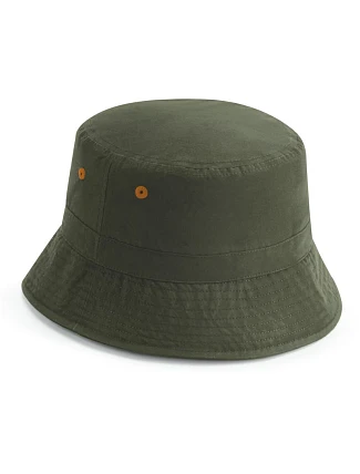 Beechfield B 84R Klobúk „Bucket Hat“ 53.084R olivovo zelený Beechfield B 84R Klobúk „Bucket Hat“ 53.084R olivovo zelený