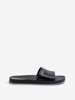 Męskie Gumowe Klapki 82832 Ipanema Slide Unisex Czarne