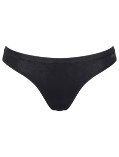 Dámske bavlnené mini nohavičky GO Daily - BLACK - black 0004 - SLOGGI