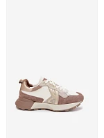 Dámske semišové tenisky Kobbo 66954 beige Dámske semišové tenisky Kobbo 66954 beige