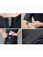 Cyklistický dres Rockbros 15200025 krátky rukáv veľkosť XXXL - čierny