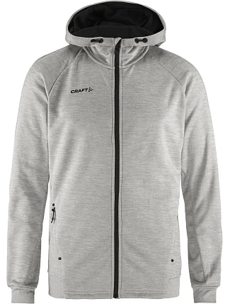 Craft Corporate ADV Unify Hoodie Jacket M Pánska bunda s kapucňou 81.9132 šedá melírovaná Craft Corporate ADV Unify Hoodie Jacket M Pánska bunda s kapucňou 81.9132 šedá melírovaná