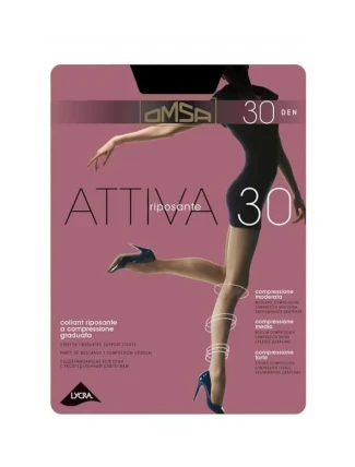 Dámske pančuchové nohavice Omsa Attiva 30 deň S-XL