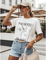 ERION ecru dámske tričko FashionStreet RY2503