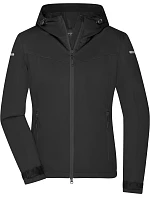 Daiber JN 1179 Dámska outdoorová softshellová bunda 02.1179 čierna