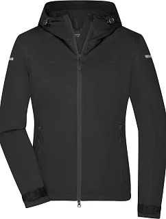 Daiber JN 1179 Dámska outdoorová softshellová bunda 02.1179 čierna