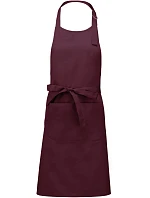Kariban K 890 Zásterka s náprsenkou „Sommelier“ 20.K890 wine Kariban K 890 Zásterka s náprsenkou „Sommelier“ 20.K890 wine