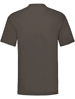 Tričko Fruit of the Loom Valueweight T 16.1036 čokoládová