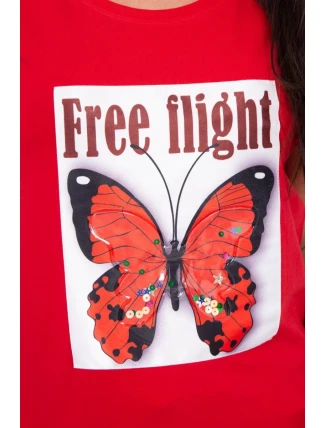 Červená blúzka Free Flight Červená blúzka Free Flight