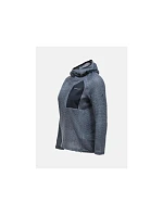 Dámska mikina PEAK PERFORMANCE W Freelight Polartec Alpha Hood, sivá Dámska mikina PEAK PERFORMANCE W Freelight Polartec Alpha Hood, sivá