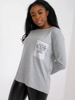 Blúzka EM BZ N612.64P sivá