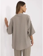 MI košeľa KS 6537.74P tmavá lila