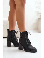 Topánky na podpätku model 201004 Step in style Topánky na podpätku model 201004 Step in style