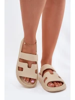 Dámske penové sandále Beige Dimelle