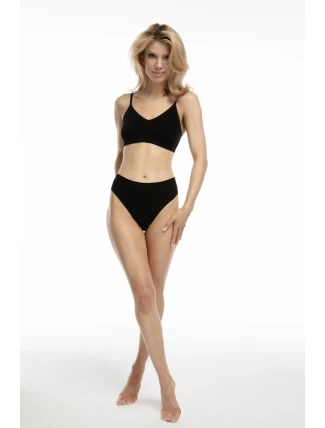 Bambusová podprsenka Bralette Black - Julimex Bambusová podprsenka Bralette Black - Julimex