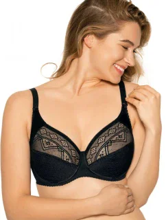 Dámska podprsenka 059 Nancy black - GAIA