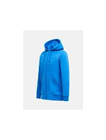 Pánska mikina PEAK PERFORMANCE M Original Small Logo Zip Hood, modrá farba Pánska mikina PEAK PERFORMANCE M Original Small Logo Zip Hood, modrá farba