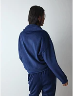 Svetr Velour Rib Sweater tmavomodrý Admiral – TRIUMPH Svetr Velour Rib Sweater tmavomodrý Admiral – TRIUMPH