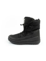 Easy Way zimné topánky snehové topánky dámske zateplené módne čierne dámske