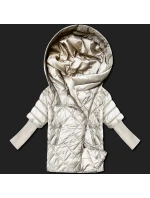 Dámska bunda Minority (M2-6701-12) ecru - Goodlooking