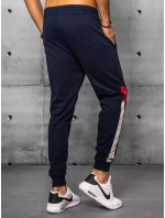 FashionStreet pánske tmavomodré tepláky UX3240