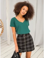 Tričko RV TS 4832.35P tmavo zelená