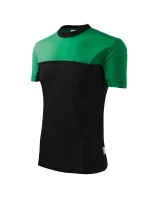 Tričko Colormix unisex stredne zelené Tričko Colormix unisex stredne zelené