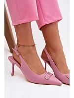 Dámske sandále Lurella 55-A62 pink - Givana Dámske sandále Lurella 55-A62 pink - Givana