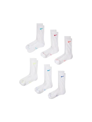 Ponožky Nike Everyday Elevated 6 párov biele HQ8021 906 Ponožky Nike Everyday Elevated 6 párov biele HQ8021 906