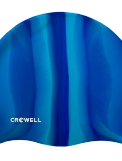 Crowell Multi Flame silikónová plavecká čiapka col.13
