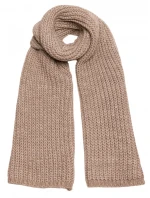 M896 Rebrovaná šatka - béžová