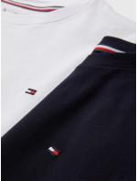 Chlapčenské tričko TH ORIGINAL 2-PACK FLAG T-SHIRTS UB0UB003100S0 biela/tmavo modrá - Tommy Hilfiger