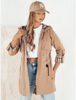 Dámska prechodná bunda VERDU beige FashionStreet TY4224 Dámska prechodná bunda VERDU beige FashionStreet TY4224