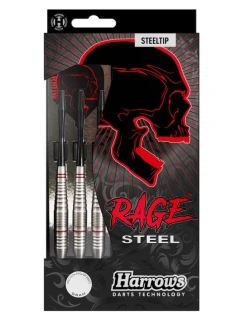 Šípky Harrows Rage Steeltip Ragesteel