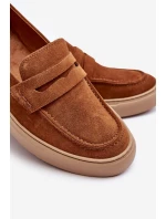 Pánske semišové mokasíny Zazoo 1566 brown Pánske semišové mokasíny Zazoo 1566 brown