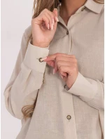 Košeľa LK KS 510109.70 béžová