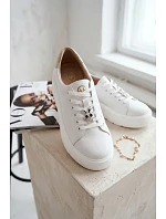 Dámske kožené tenisky 39973 white - Vinceza