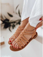 Dámske sandále IRALIE beige FashionStreet ZY0943