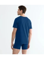 Pánske tričko SLG Base O-Neck - UNKNOWN - modrá 00RR - SLOGGI